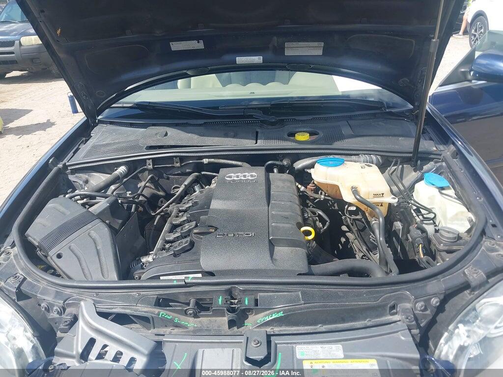 WAUDF48H69K007096 2009 AUDI A4 photo no. 10