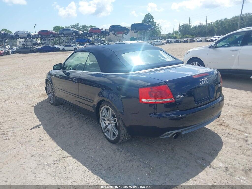 WAUDF48H69K007096 2009 AUDI A4 photo no. 3