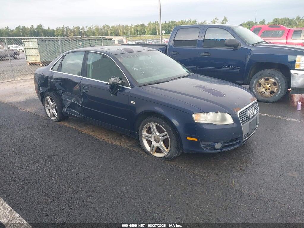 2006 AUDI A4 WAUDF78E86A253365