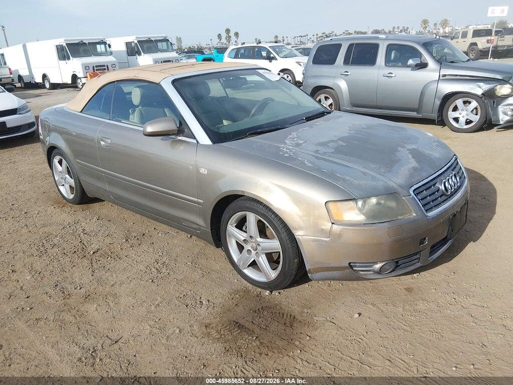 2006 AUDI A4 WAUAC48H66K006974