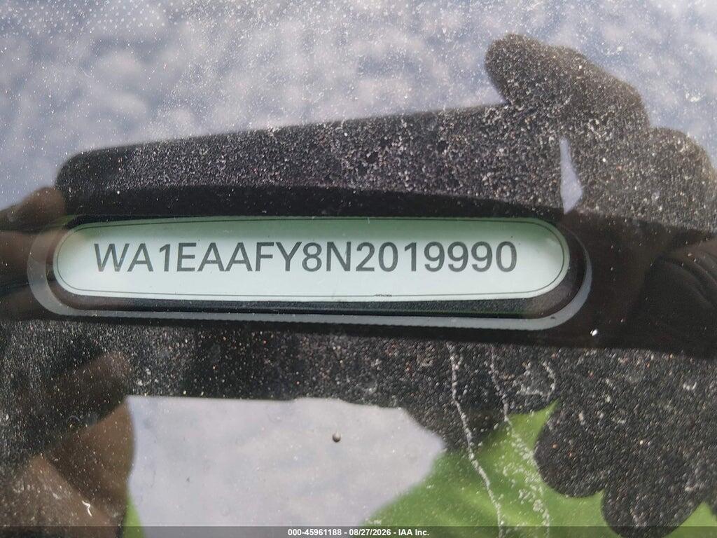 WA1EAAFY8N2019990 2022 AUDI Q5 photo no. 9