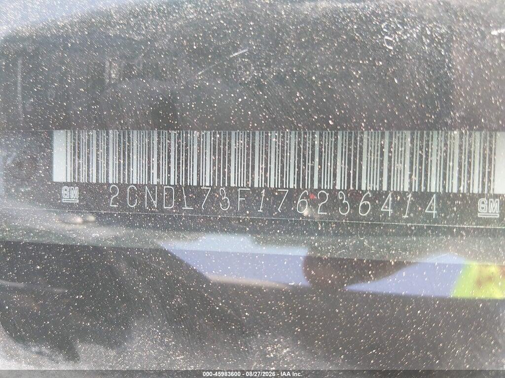 2CNDL73F176236414 2007 CHEVROLET EQUINOX photo no. 9