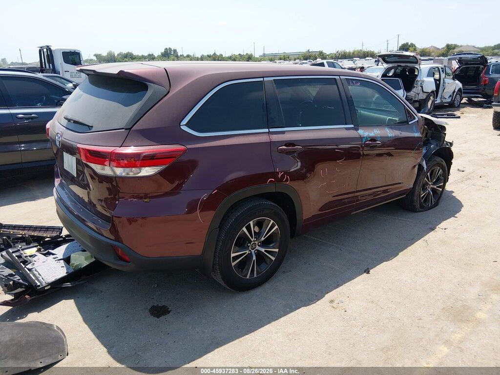 5TDZZRFH5HS220810 2017 TOYOTA HIGHLANDER photo no. 4