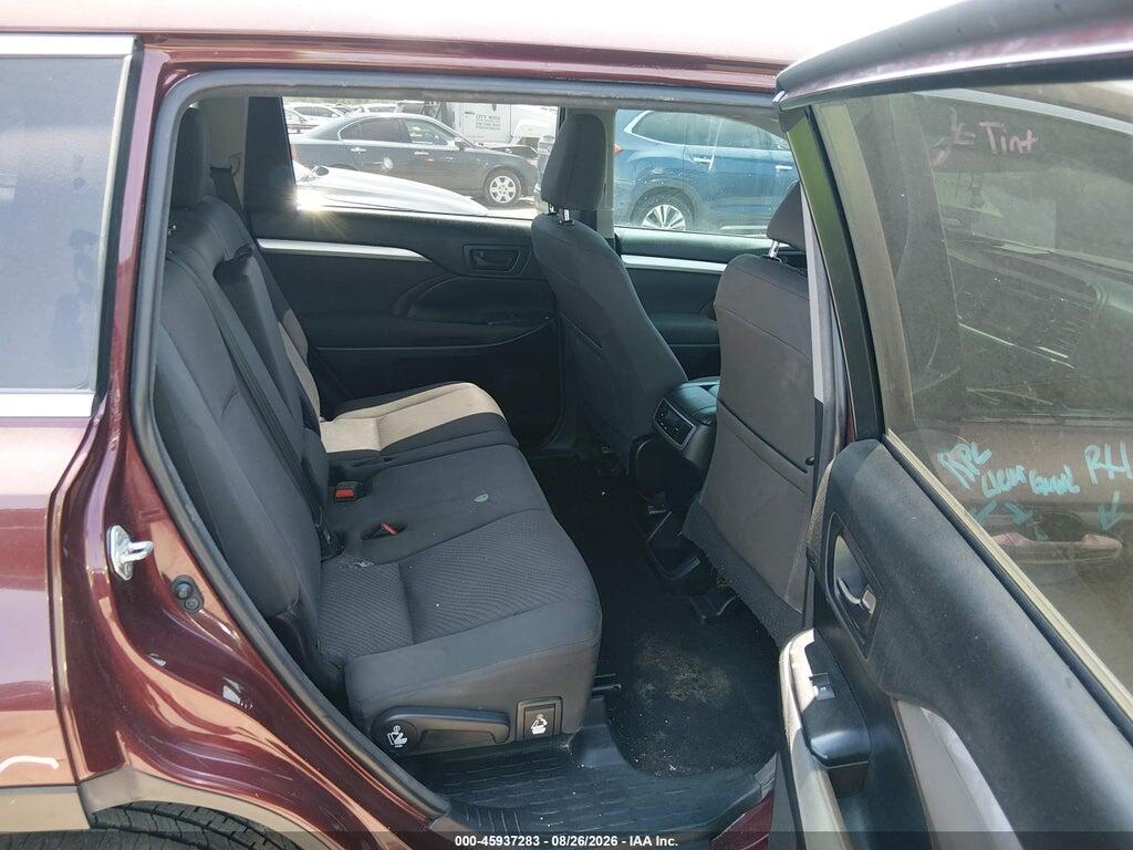 5TDZZRFH5HS220810 2017 TOYOTA HIGHLANDER photo no. 8