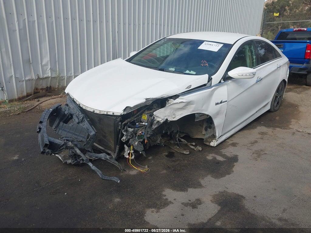 KMHEC4A49BA018737 2011 HYUNDAI SONATA HYBRID photo no. 2