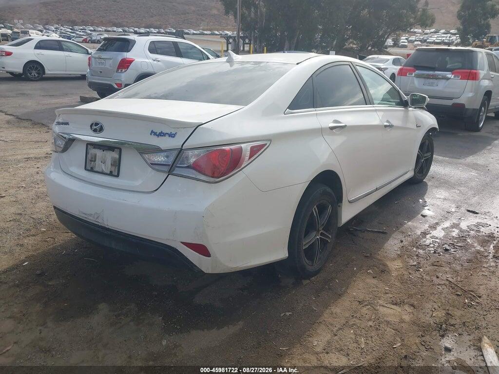 KMHEC4A49BA018737 2011 HYUNDAI SONATA HYBRID photo no. 4