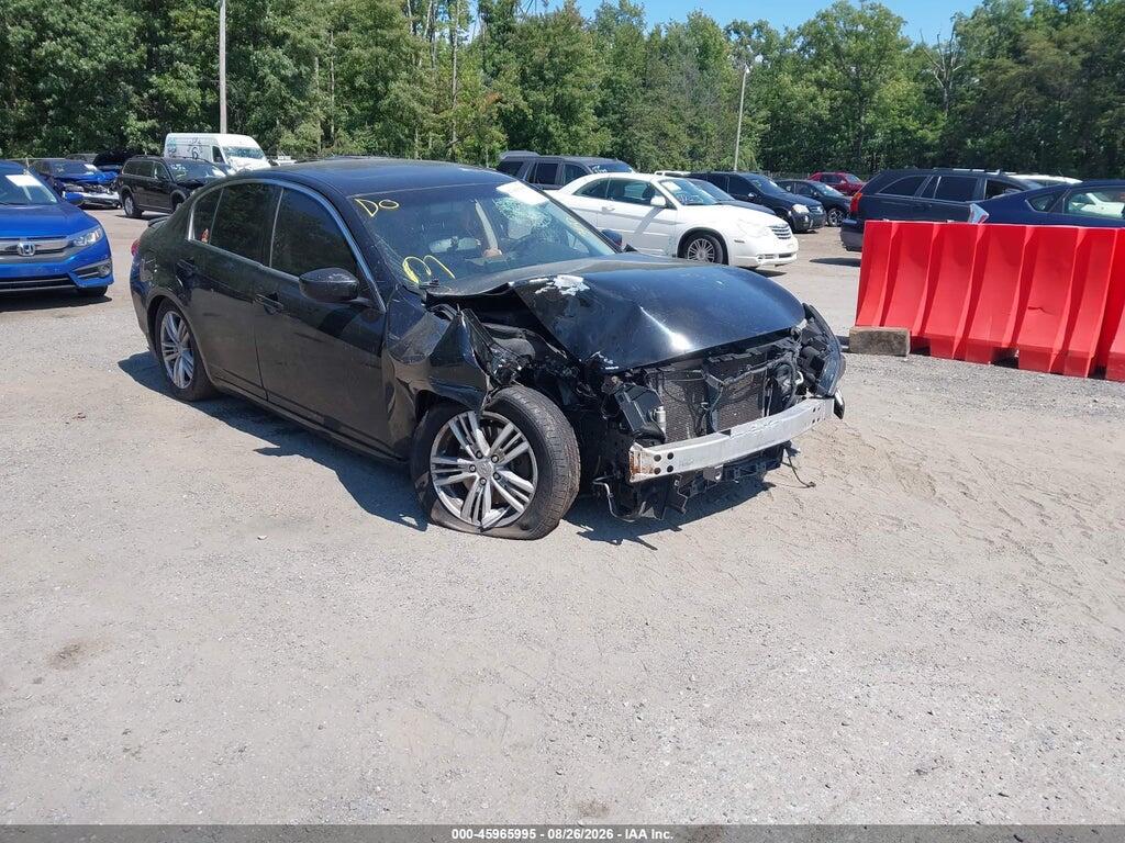 2011 INFINITI G25X JN1DV6AR3BM651110