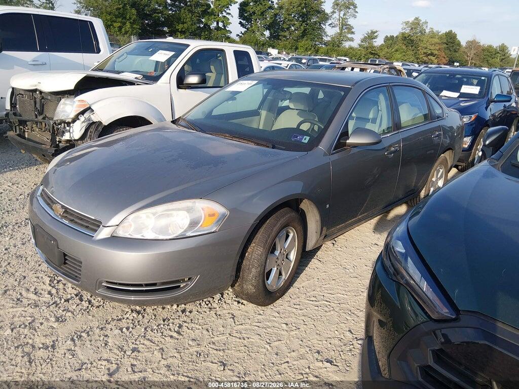 2G1WT58KX89203587 2008 CHEVROLET IMPALA photo no. 2