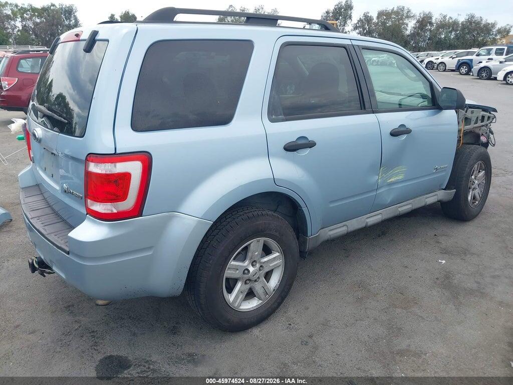 1FMCU493X9KB40902 2009 FORD ESCAPE HYBRID photo no. 4