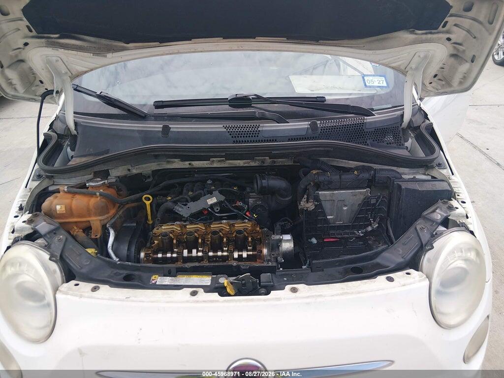 3C3CFFBR7CT116639 2012 FIAT 500 photo no. 10