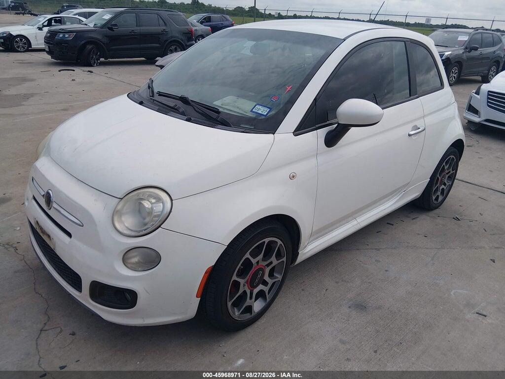 3C3CFFBR7CT116639 2012 FIAT 500 photo no. 2