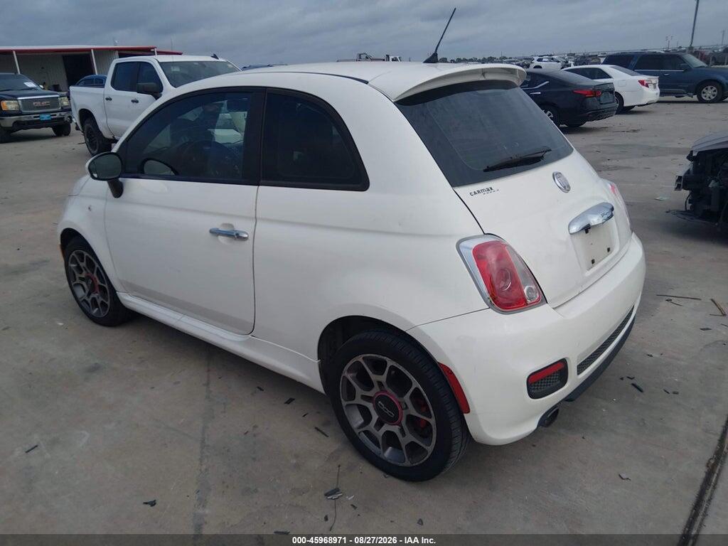 3C3CFFBR7CT116639 2012 FIAT 500 photo no. 3
