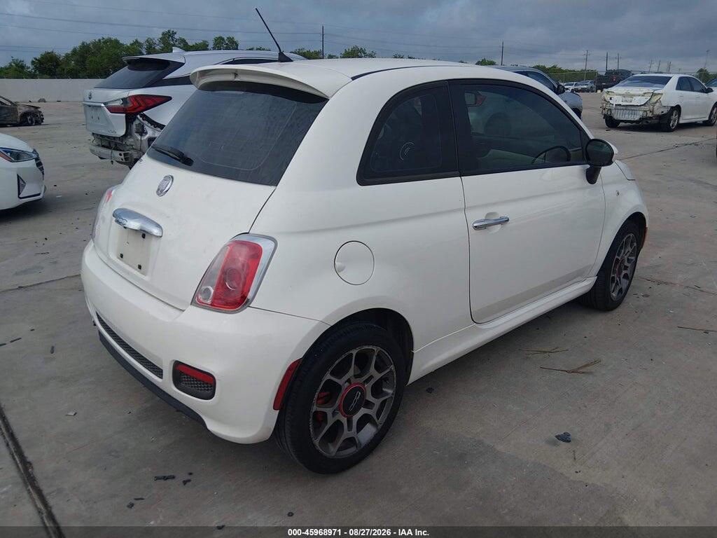 3C3CFFBR7CT116639 2012 FIAT 500 photo no. 4