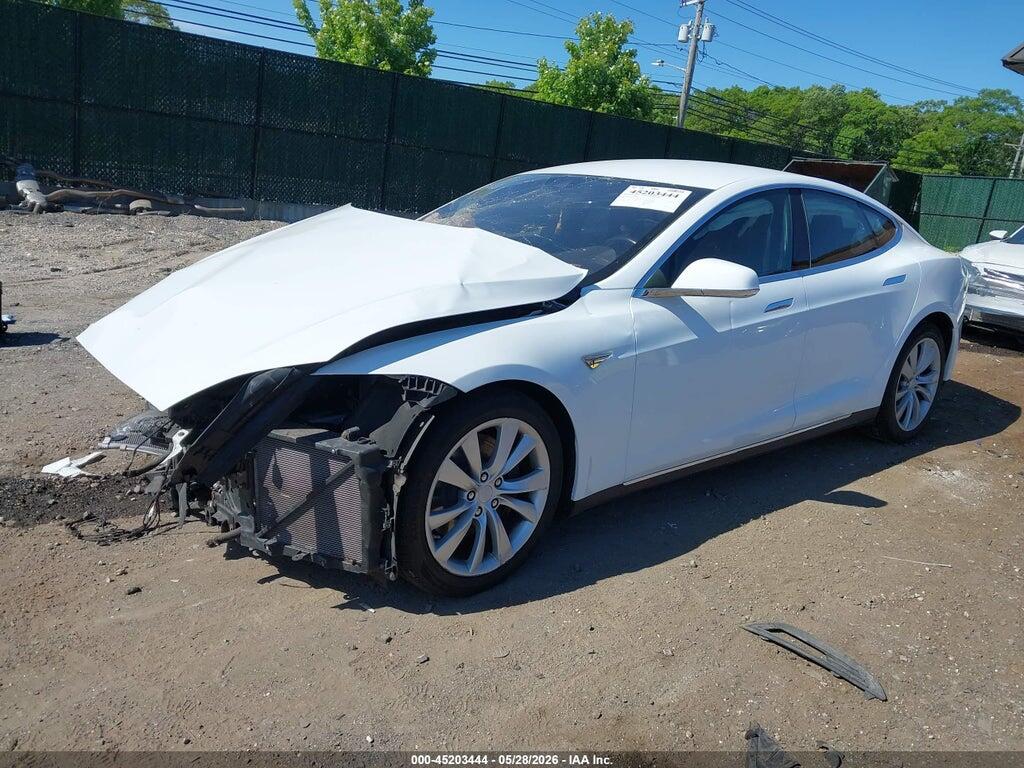 5YJSA1E26FF118828 2015 TESLA MODEL S photo no. 2