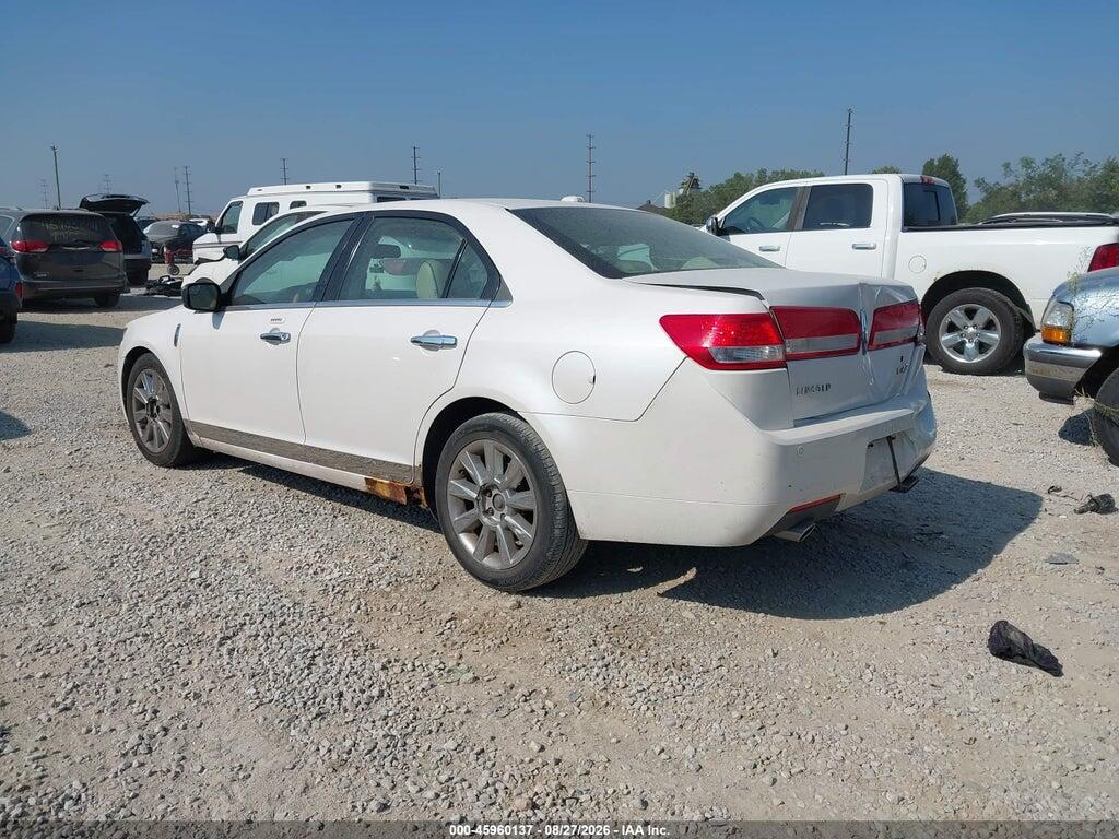 3LNHL2GC2BR763433 2011 LINCOLN MKZ photo no. 3