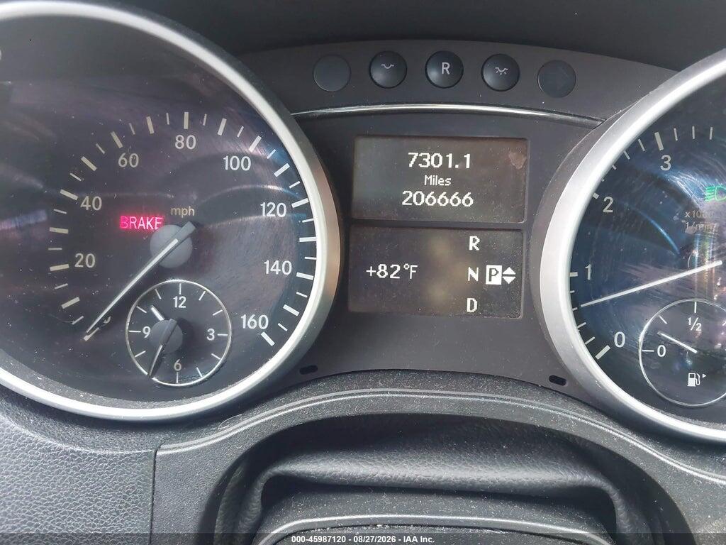 4JGBB8GB9BA720365 2011 MERCEDES-BENZ ML 350 photo no. 7