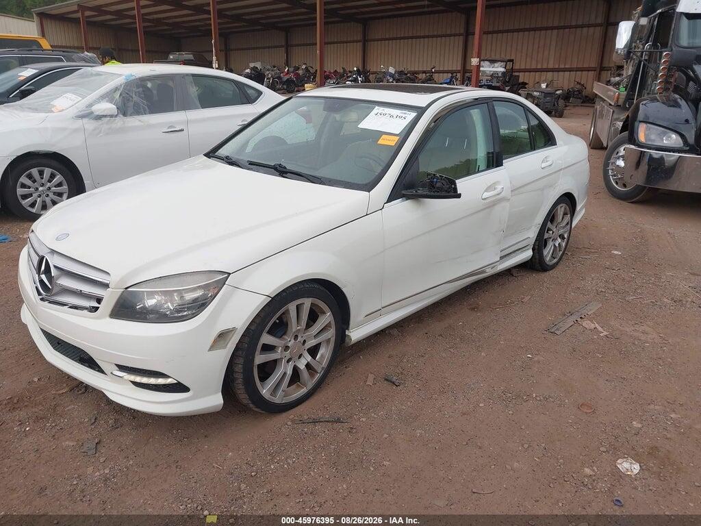 WDDGF5EB4BA527028 2011 MERCEDES-BENZ C 300 photo no. 2