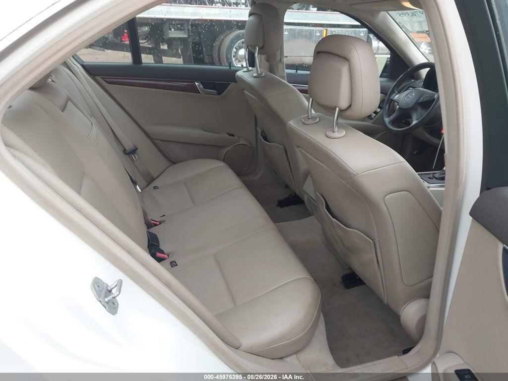 WDDGF5EB4BA527028 2011 MERCEDES-BENZ C 300 photo no. 8