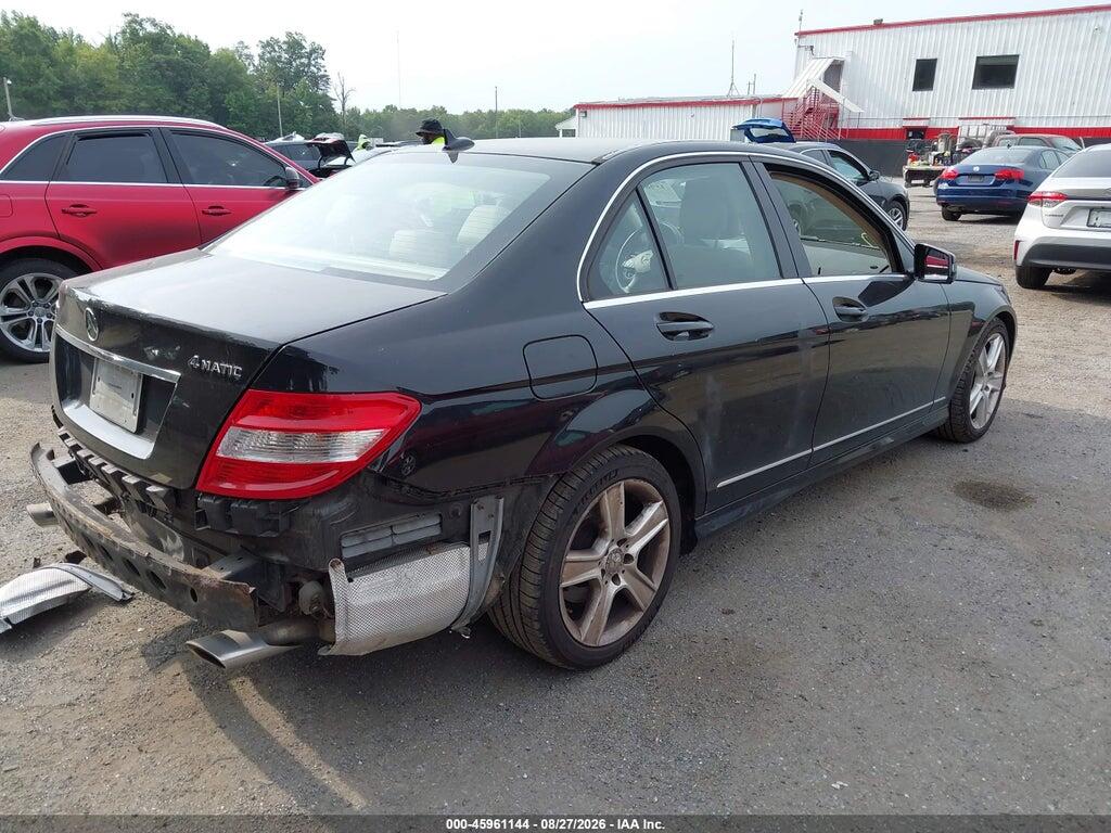 WDDGF8BB7BR146037 2011 MERCEDES-BENZ C 300 photo no. 4