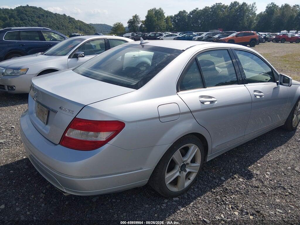 WDDGF8BB6BR174167 2011 MERCEDES-BENZ C 300 photo no. 4