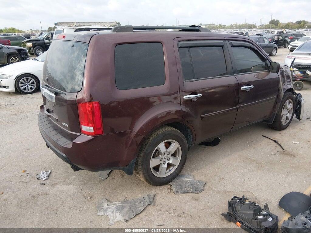 5FNYF4H47AB035122 2010 HONDA PILOT photo no. 4