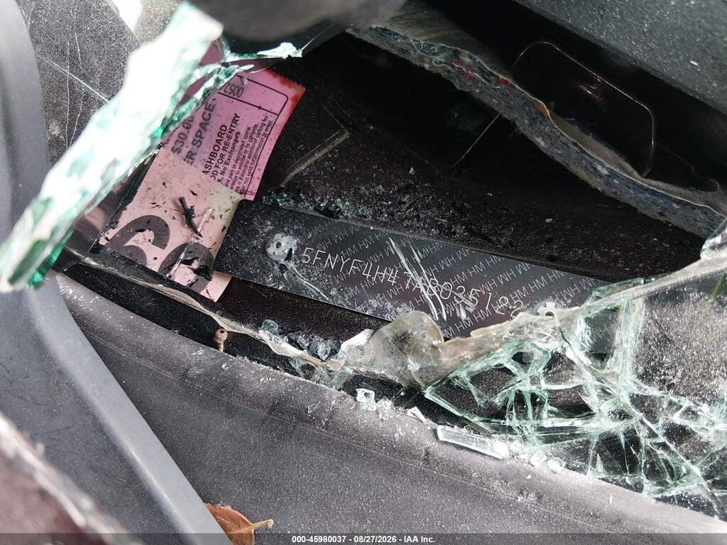 5FNYF4H47AB035122 2010 HONDA PILOT photo no. 9