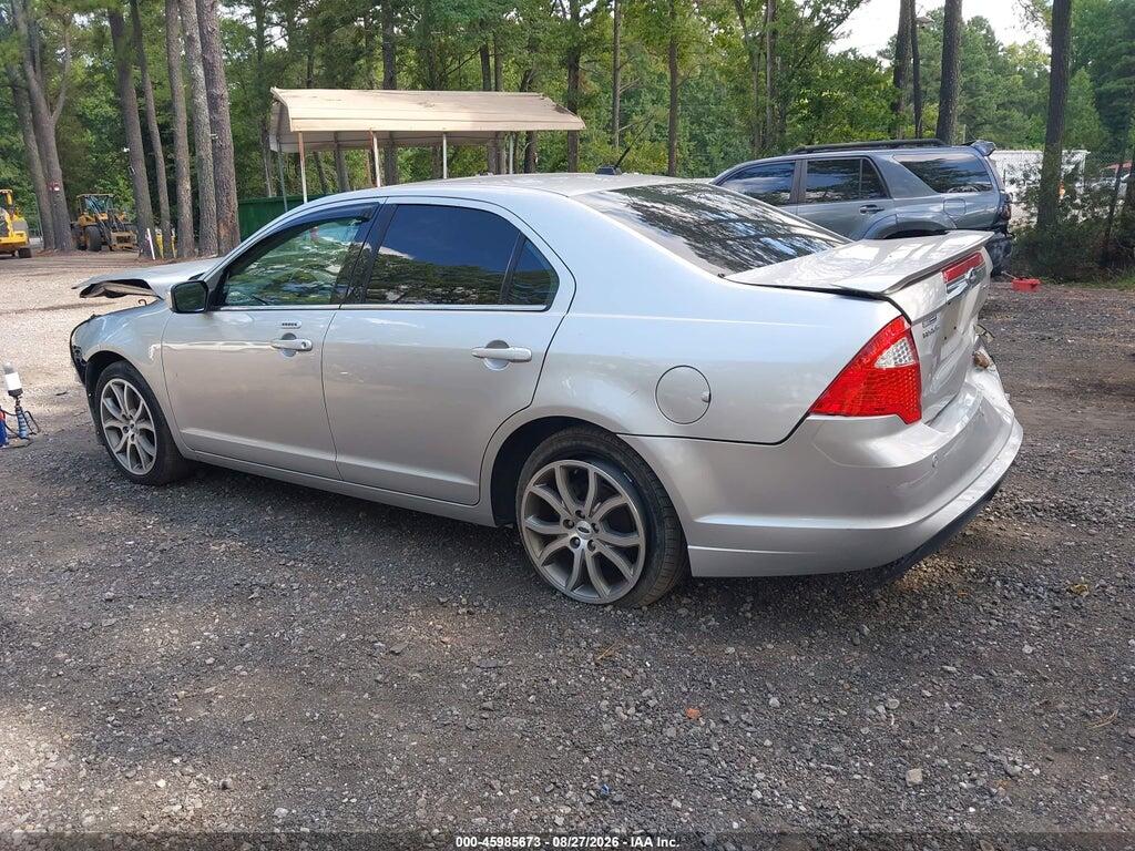 3FAHP0JA6CR372636 2012 FORD FUSION photo no. 3