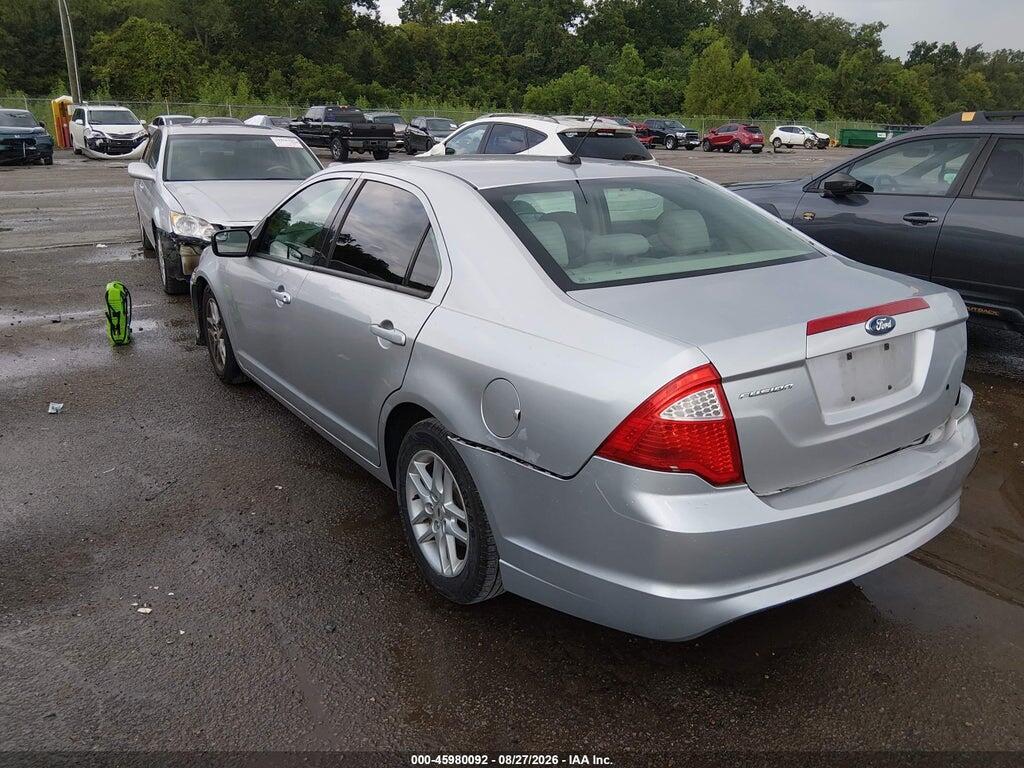 3FAHP0GA7CR254473 2012 FORD FUSION photo no. 3