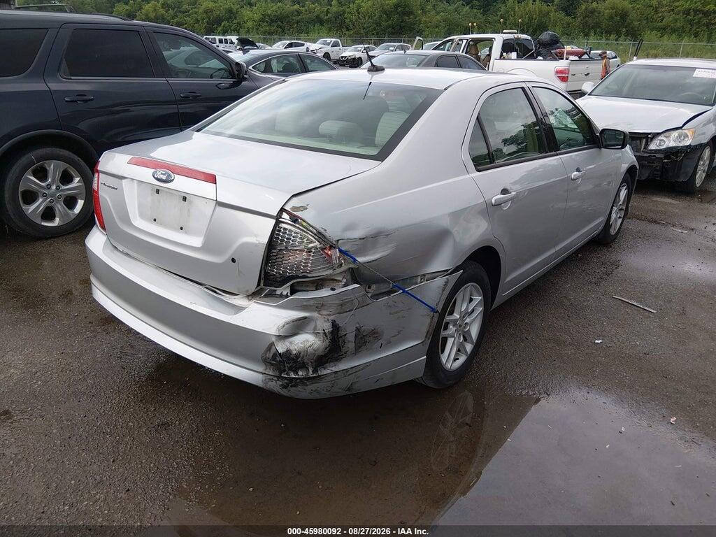 3FAHP0GA7CR254473 2012 FORD FUSION photo no. 4