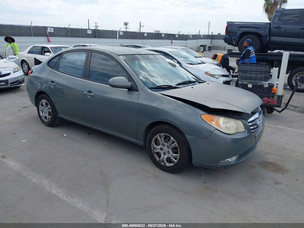 2010 HYUNDAI ELANTRA KMHDU4AD1AU842110