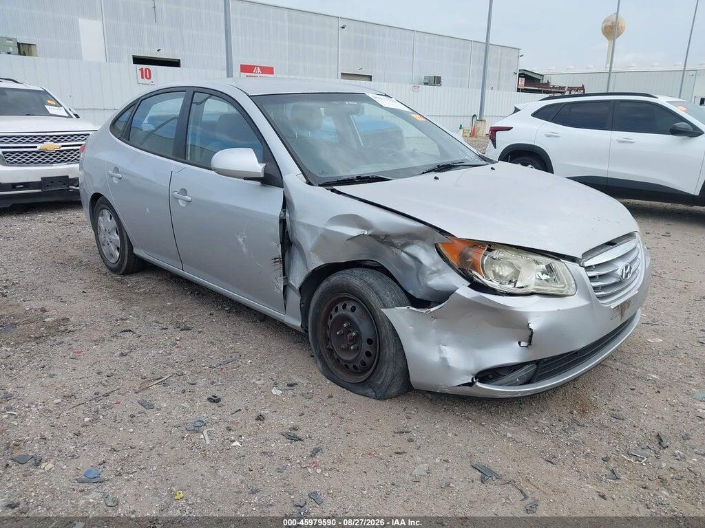 2010 HYUNDAI ELANTRA KMHDU4AD5AU874459