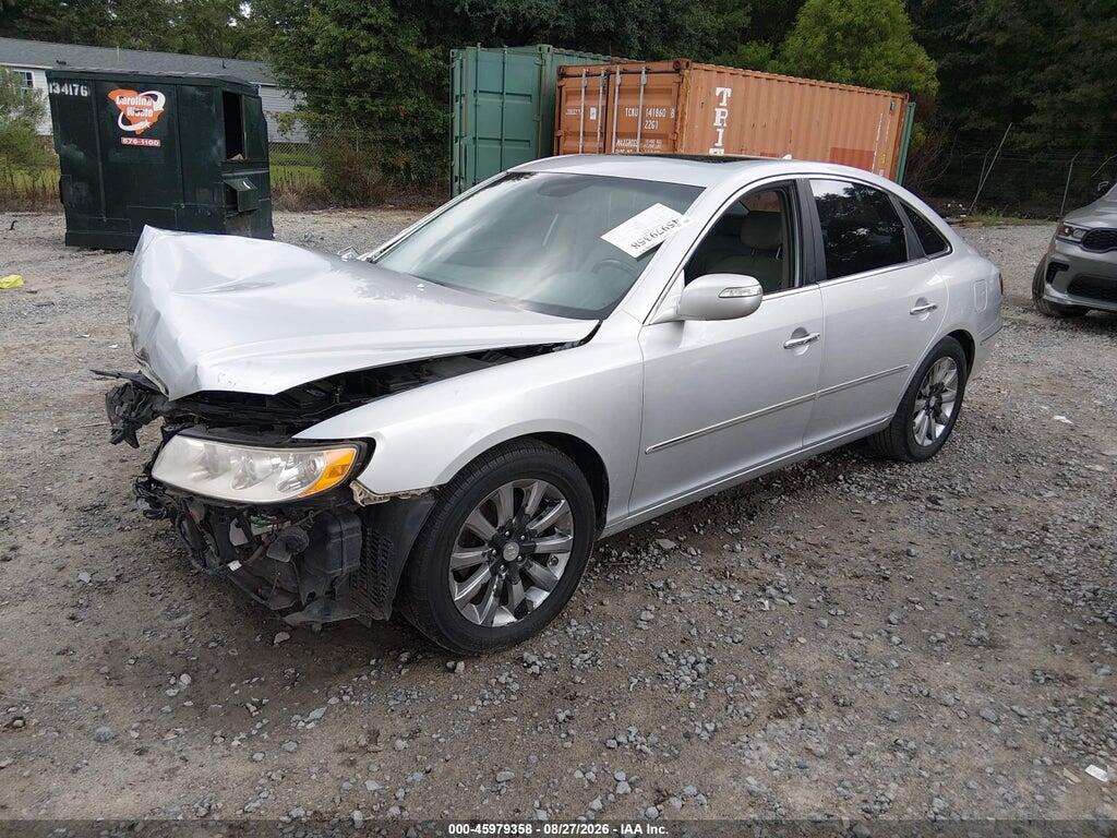KMHFC4DF9AA474267 2010 HYUNDAI AZERA photo no. 2