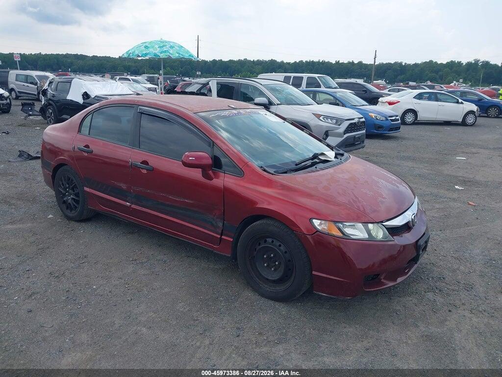 2009 HONDA CIVIC 2HGFA16579H545977