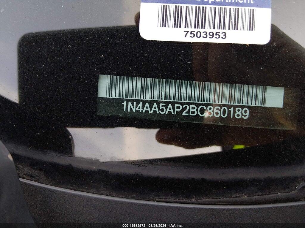 1N4AA5AP2BC860189 2011 NISSAN MAXIMA photo no. 11