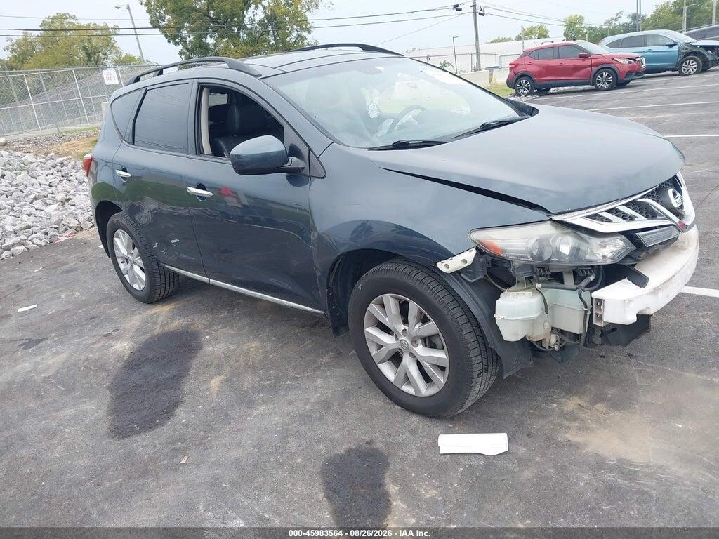 2011 NISSAN MURANO JN8AZ1MW2BW153000