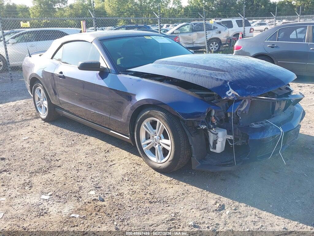 2012 FORD MUSTANG 1ZVBP8EM7C5257823