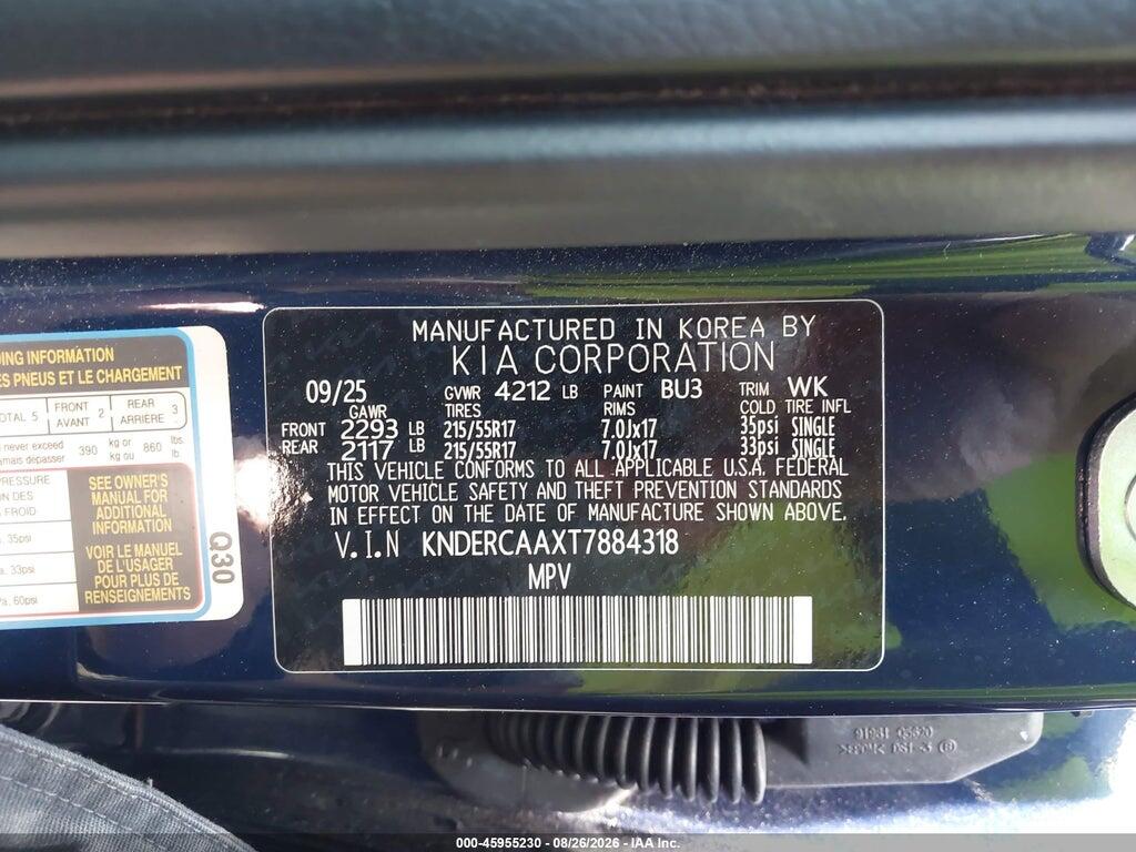 KNDERCAAXT7884318 2026 KIA SELTOS photo no. 9