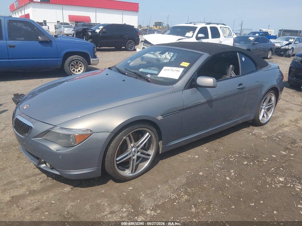 WBAEK73445B261048 2005 BMW 645CI photo no. 2
