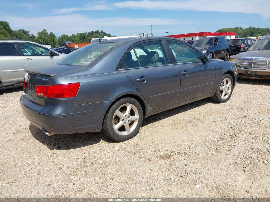 5NPEU46F99H502163 2009 HYUNDAI SONATA photo no. 4