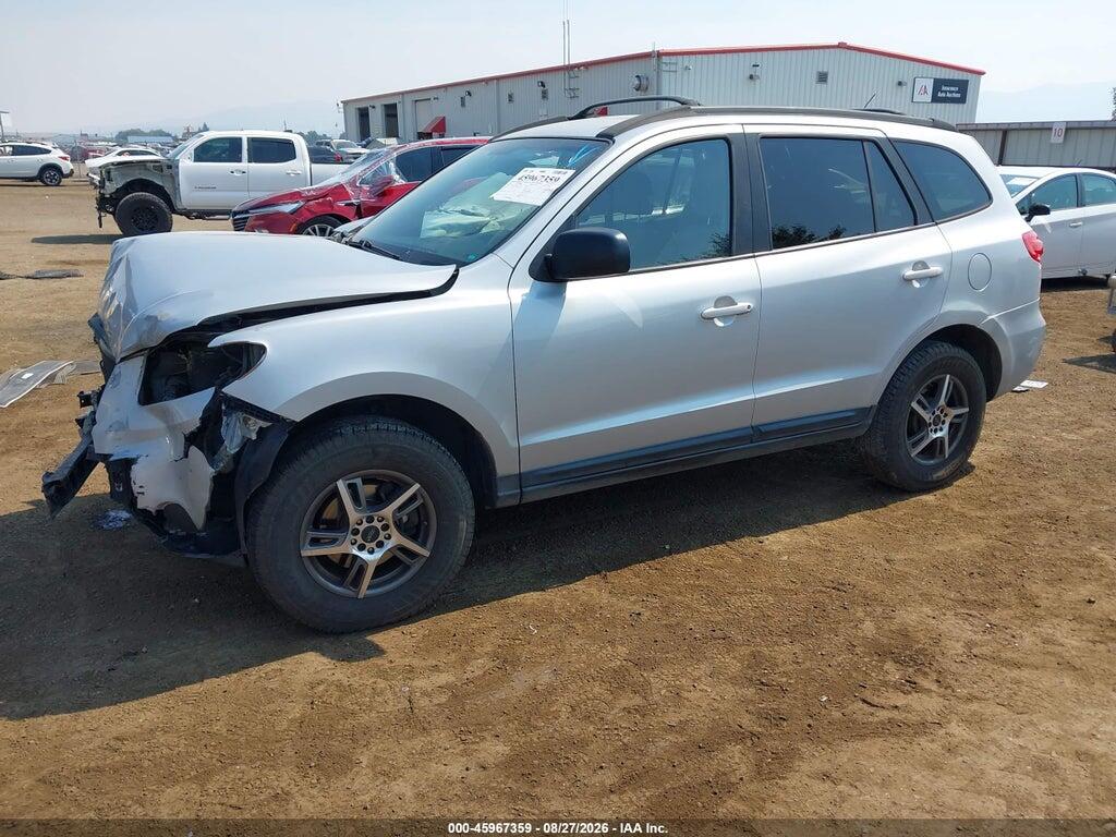 5NMSG73DX9H324243 2009 HYUNDAI SANTA FE photo no. 2