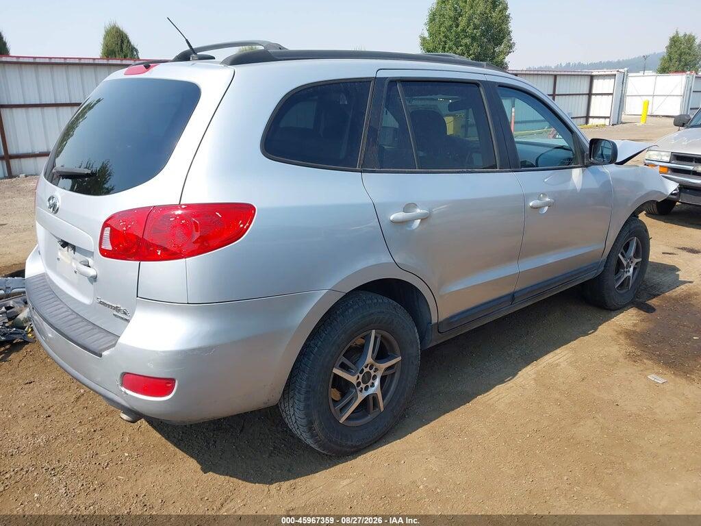 5NMSG73DX9H324243 2009 HYUNDAI SANTA FE photo no. 4