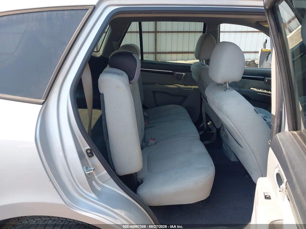 5NMSG73DX9H324243 2009 HYUNDAI SANTA FE photo no. 8