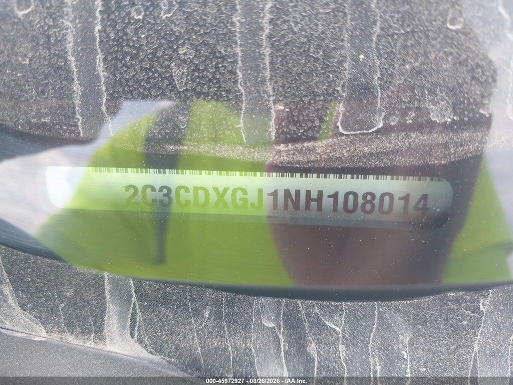2C3CDXGJ1NH108014 2022 DODGE CHARGER photo no. 9