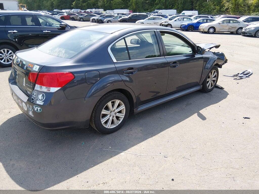 4S3BMBB66B3225387 2011 SUBARU LEGACY photo no. 4