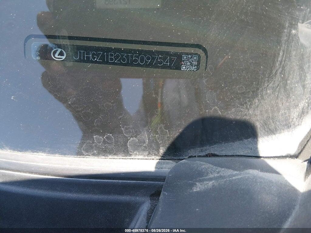 JTHGZ1B23T5097547 2026 LEXUS IS 350 photo no. 9