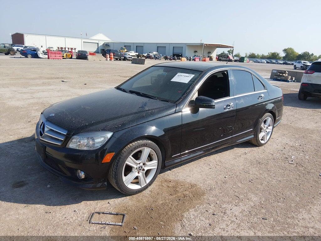 WDDGF5EB6AR119680 2010 MERCEDES-BENZ C 300 photo no. 2