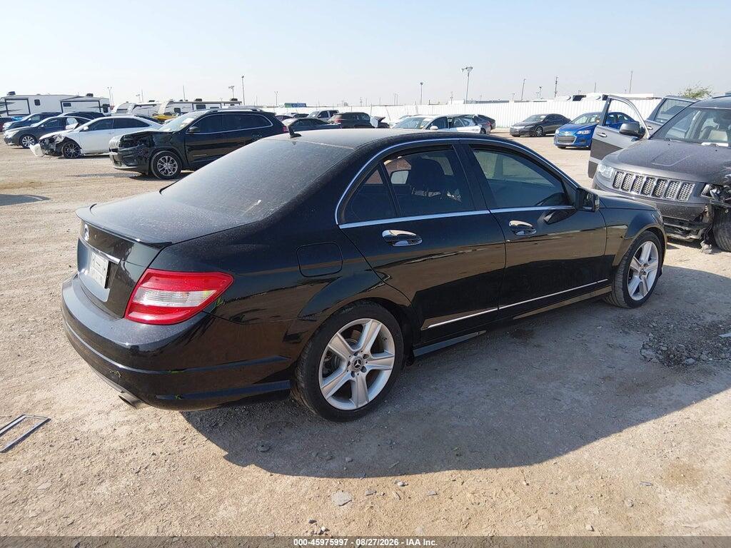 WDDGF5EB6AR119680 2010 MERCEDES-BENZ C 300 photo no. 4