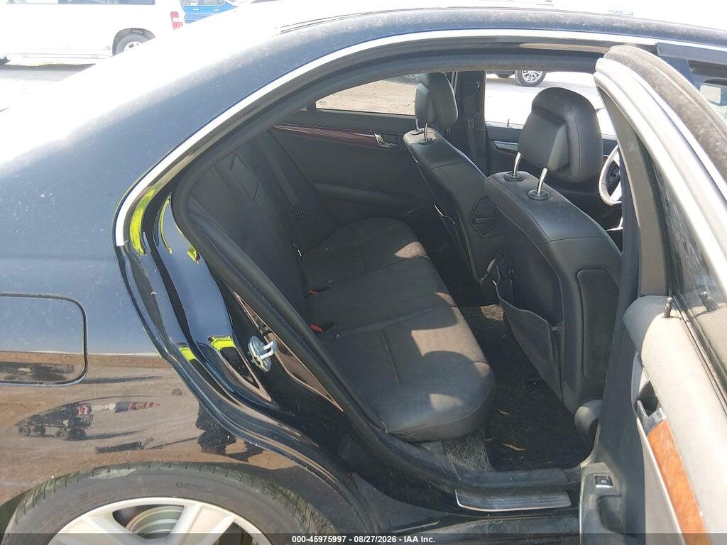 WDDGF5EB6AR119680 2010 MERCEDES-BENZ C 300 photo no. 8