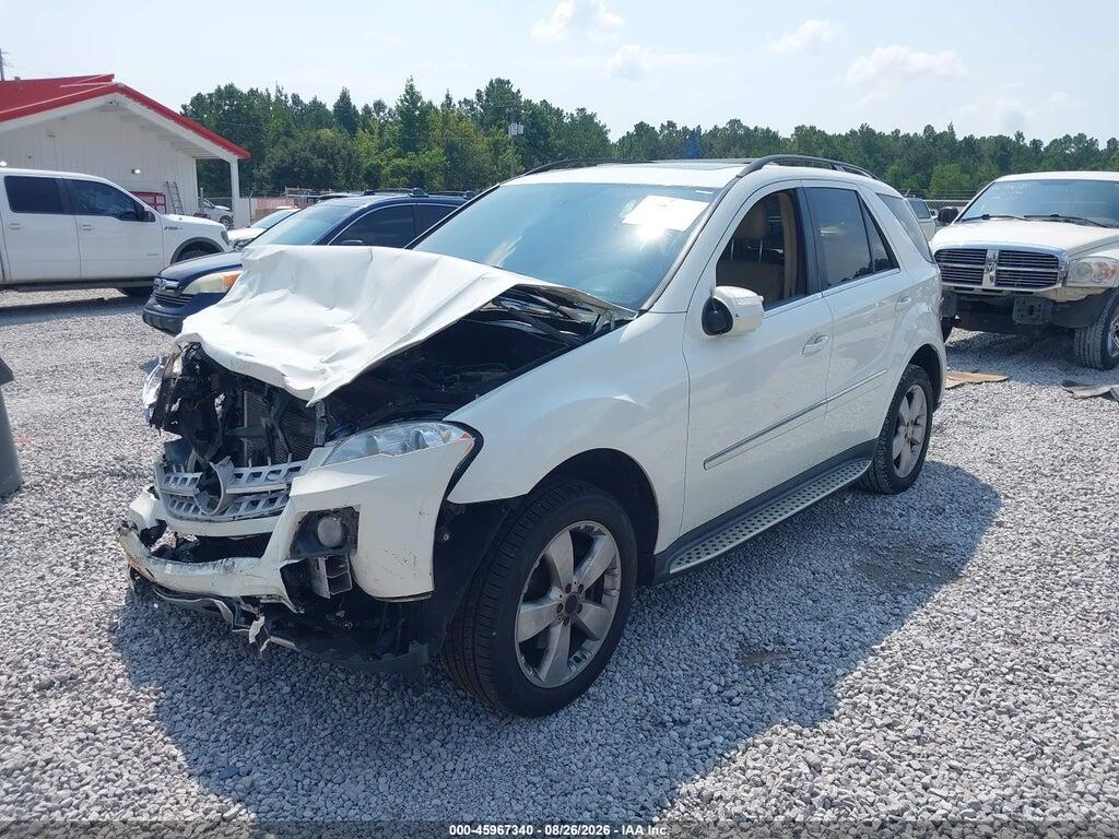 4JGBB5GB9AA547248 2010 MERCEDES-BENZ ML 350 photo no. 2