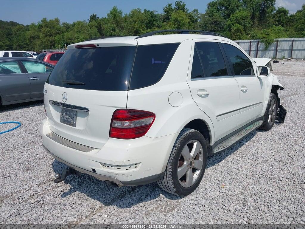 4JGBB5GB9AA547248 2010 MERCEDES-BENZ ML 350 photo no. 4